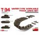 T-34 WAFER-TYPE WORKABLE TRACK LINKS SET