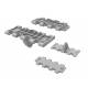 T-34 WAFER-TYPE WORKABLE TRACK LINKS SET