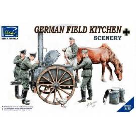 German Field Kitchen Scenery