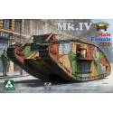 WWI Heavy Battle Tank Mk.IV Male/Female 2 In 1