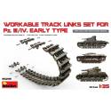 WORKABLE TRACK LINKS SET FOR Pz.III / Pz.IV Early  type