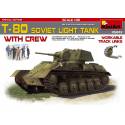 T-80 SOVIET LIGHT TANK w/CREW. SPECIAL EDITION