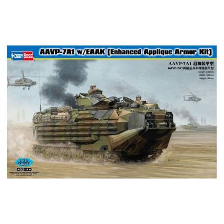 AAVP-7A1 w/EAAK (Enhanced Appliqué Armor Kit) 