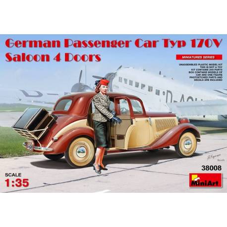 GERMAN PASSENGER CAR TYP 170V SALOON 4 DOORS