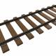 RAILROAD TRACK RUSSIAN GAUGE