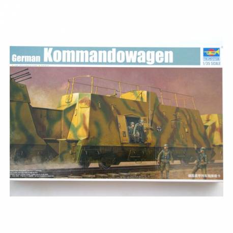 WAGON BLINDE ALLEMAND TRANSPORT DE TROUPES " KOMMANDOWAGEN" 