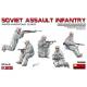 SOVIET ASSAULT INFANTRY (WINTER CAMOUFLAGE CLOAKS)