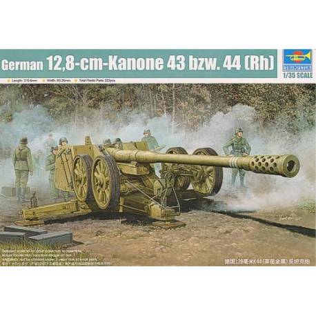 CANON ANTI CHAR SUPER LOURD ALLEMAND - 12.8cm PaK44 (Rheinmetall) 1944 