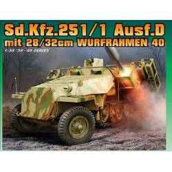 Sd.Kfz.251/1 Ausf.D mit 28/32cm Wurfrahmen 40