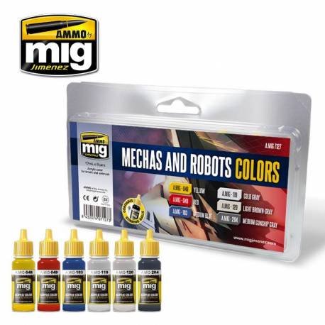 MECHAS & ROBOTS COLORS