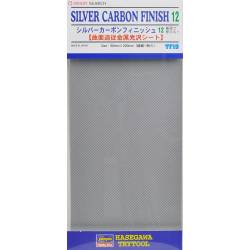 PLAQUE SILVER CARBON 12