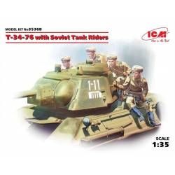 T-34-76 with Soviet Tank Riders
