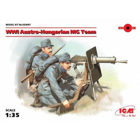 WWI Austro-Hungarian MG Team