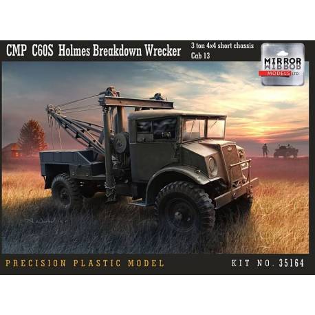 CMP C60S Holmes Breakdown Wrecker 3 ton 4x4 short chassis Cab 13