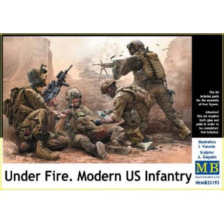 Under Fire. Modern US Infantry