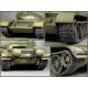 T-54 OMSH INDIVIDUAL TRACK LINKS SET.EARLY TYPE