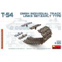 T-54 OMSH INDIVIDUAL TRACK LINKS SET.EARLY TYPE