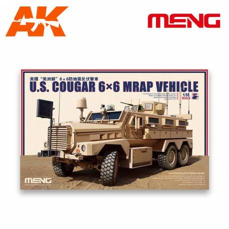 US COUGAR 6x6 MRAP Vehicle 