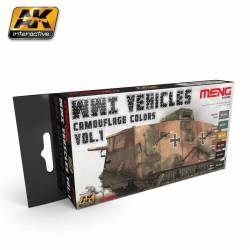 WWI Vehicles camouflage colors vol. 1