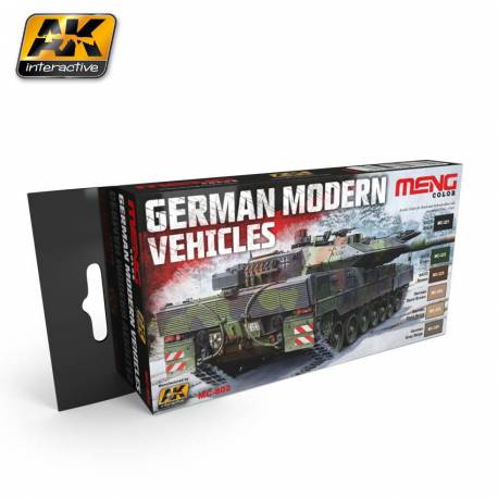 GERMAN MODERN VEHICLES COLORS SET