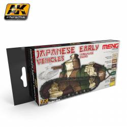 japanese early vehicles camouflage colors