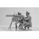 WWI Russian Maxim MG Team