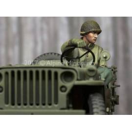 WW2 US Jeep Driver