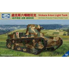 Vickers 6-Ton light tank ( Alt B Early Production- Poland- Riveted Turret