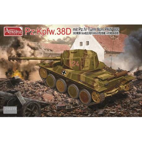 Pz.Kpfw.38D mit Pz.IV Tum 8cm PAW 600