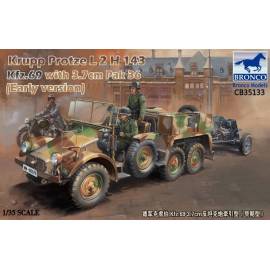 Krupp Protze Kfz.69 L 2 H 143 with 3.7cm Pak 36  (Early version)