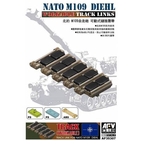 NATO M109 DIEHL Workable Track Link