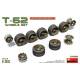 Maquette T-62 WHEELS SET|MINIART|37060|1:35