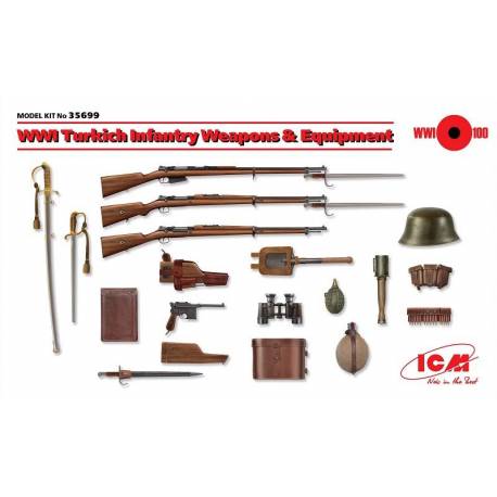 WWI Turkich Infantry Weapons & Equipment