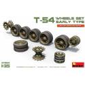 T-54 WHEELS SET. EARLY TYPE