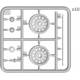 T-54 WHEELS SET. EARLY TYPE