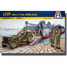 LCVP WITH 1/4 TON JEEP 