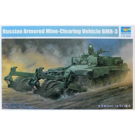 Russian Armored Mine-Clearing Vehicle BMR-3