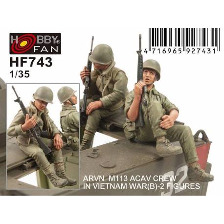 ARVN M113 ACAV Crew in Vietnam War (B)