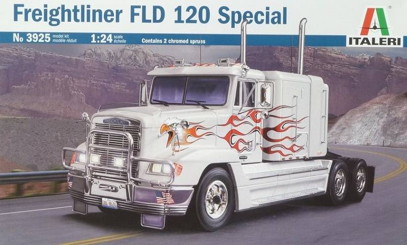 Maquette de camion Freightliner FLD 120 Special 1/24 Italeri