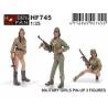 Military Girls Pin-Up - 3 Figures