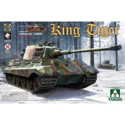 King Tiger Sd.Kfz.182 HENSCHEL TURRET w/New Track Parts