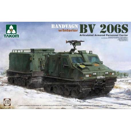 Maquette Bandvagn BV 206S Articulated Armored Personnel Carrier|TAKOM|2083|1:35