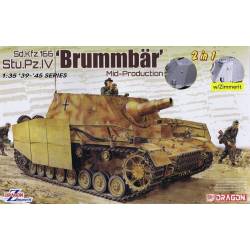 Sd.Kfz.166 Stu.Pz.IV 'Brummbar' Mid-production (2 In 1)