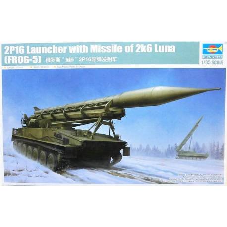 2P16 Launcher with Missile of 2k6 Luna (FROG-5)