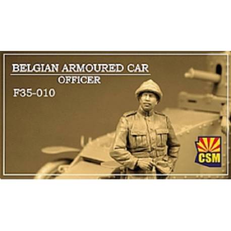 Belgian Armoured car officer