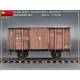 RAILWAY COVERED GOODS WAGON 18t “NTV” TYPE