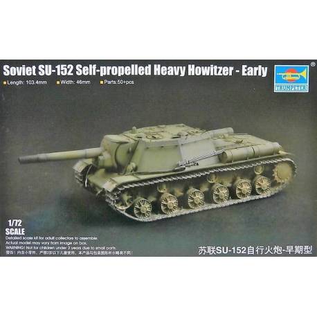 Soviet SU-152 Self-propelled Heavy Howitzer - Early