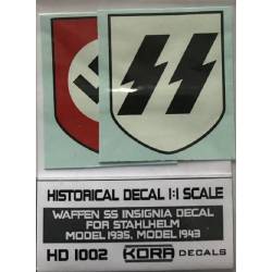 Helmet decal Waffen SS Insignia (1935,1943)