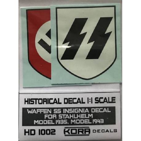 Helmet decal Waffen SS Insignia (1935,1943)