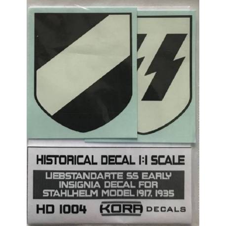 Helmet decal Liebstandarte SS early Insignia (1917,1935)